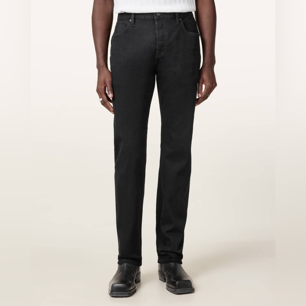 All Saints Iggy Slim Jean Black 32x30